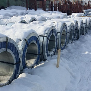 Рулон оцинкованный 0.5мм 1.25 м ZN140 08ПС/СП ГОСТ 14918