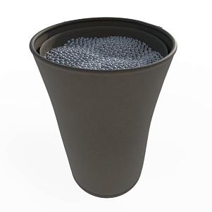 Стеклошарики световозвращающие "Стеклосфера" фракции 100-600 мкм