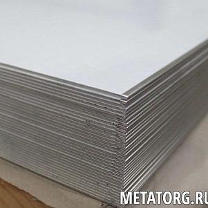 Лист нержавеющий 0,3х1250х2500 мм 10Х17Н13М3Т ГОСТ 5582