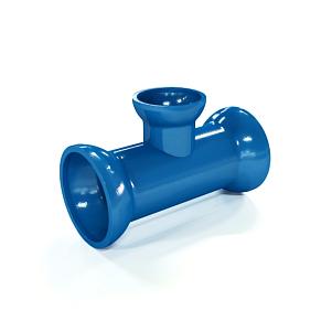 Тройник раструбный ТР 100х100